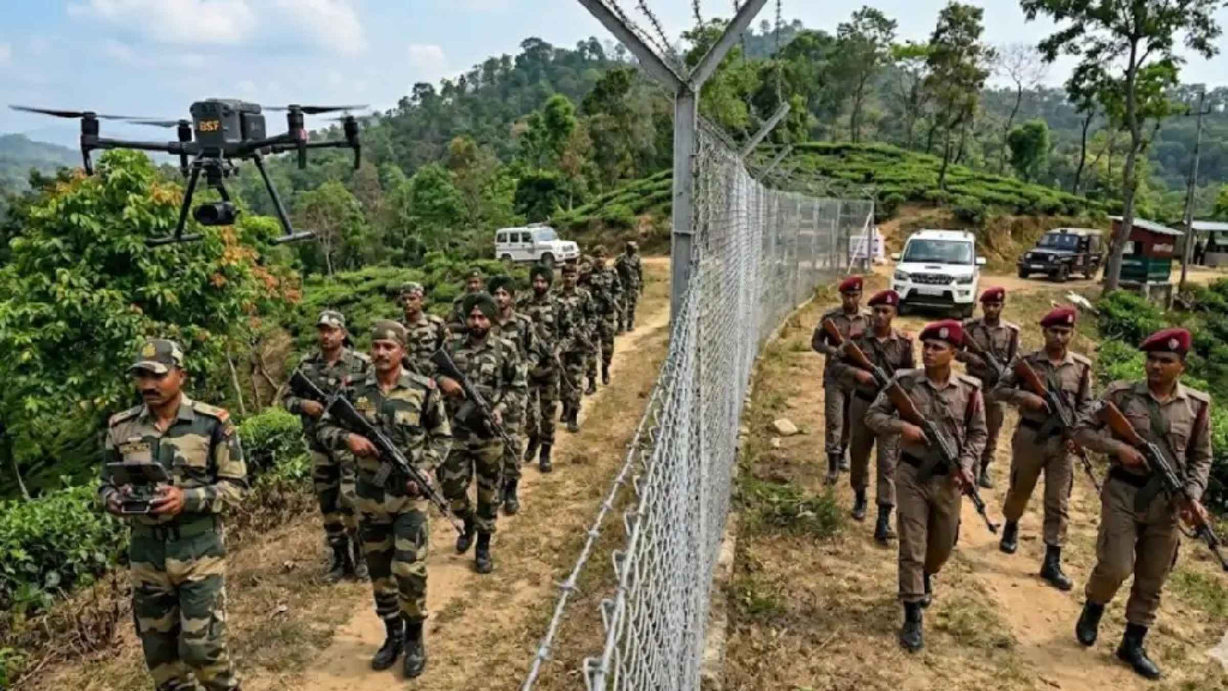 भारत और बांग्लादेश सीमा पर बढ़ा भारी तनाव, घुसपैठ रोकने के लिए दोनों देशों ने अचानक लिया यह बड़ा फैसला india bangladesh border illegal immigrants