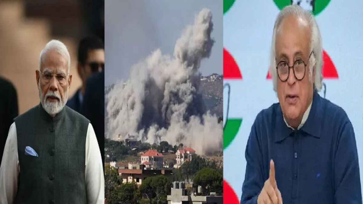 लेबनान को जलाने की धमकी पर दिल्ली में सियासी भूचाल: इजरायली मंत्री के खौफनाक बयान पर जयराम रमेश ने पीएम मोदी को घेरा jairam-ramesh-on-israel-lebanon