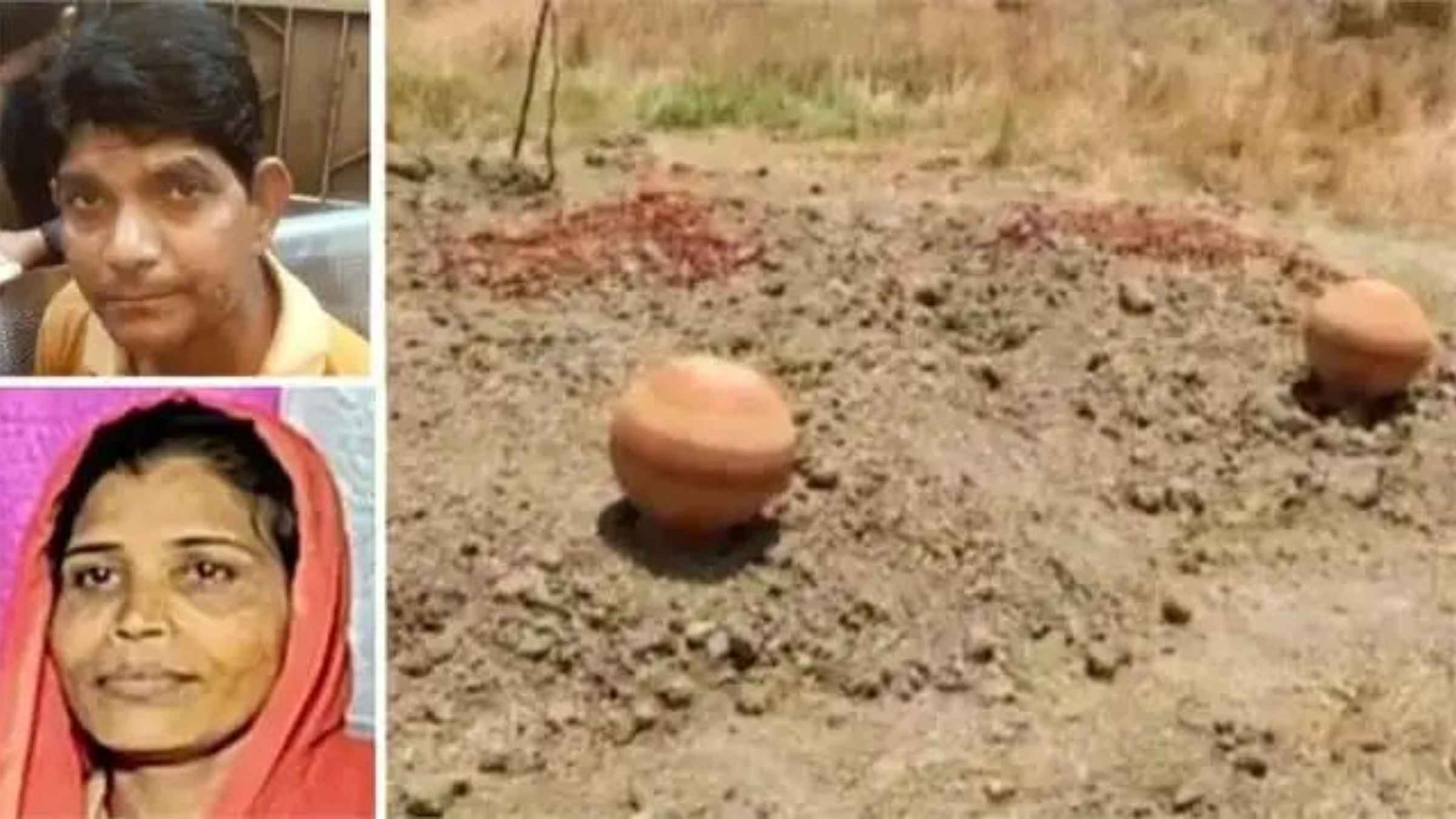 कब्रिस्तान में बीवी-बेटे की कब्रों के बीच मिला कैंसर पीड़ित का शव, दोनों पर रखे थे हाथ, रो पड़ा पूरा इलाका mahoba news cancer patient death