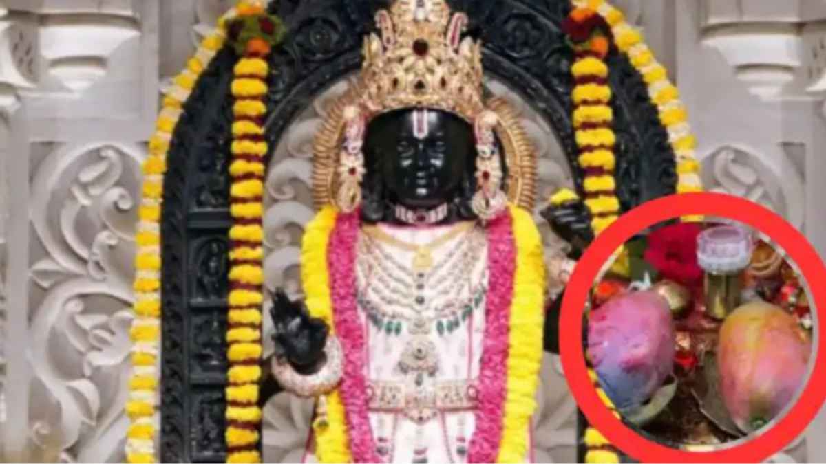 Ayodhya News: रामलला के चरणों में दुनिया का सबसे महंगा आम, 1 लाख रुपये के एक फल की खासियत जानकर रह जाएंगे हैरान! miyazaki-mango-ram-mandir-ayodhya