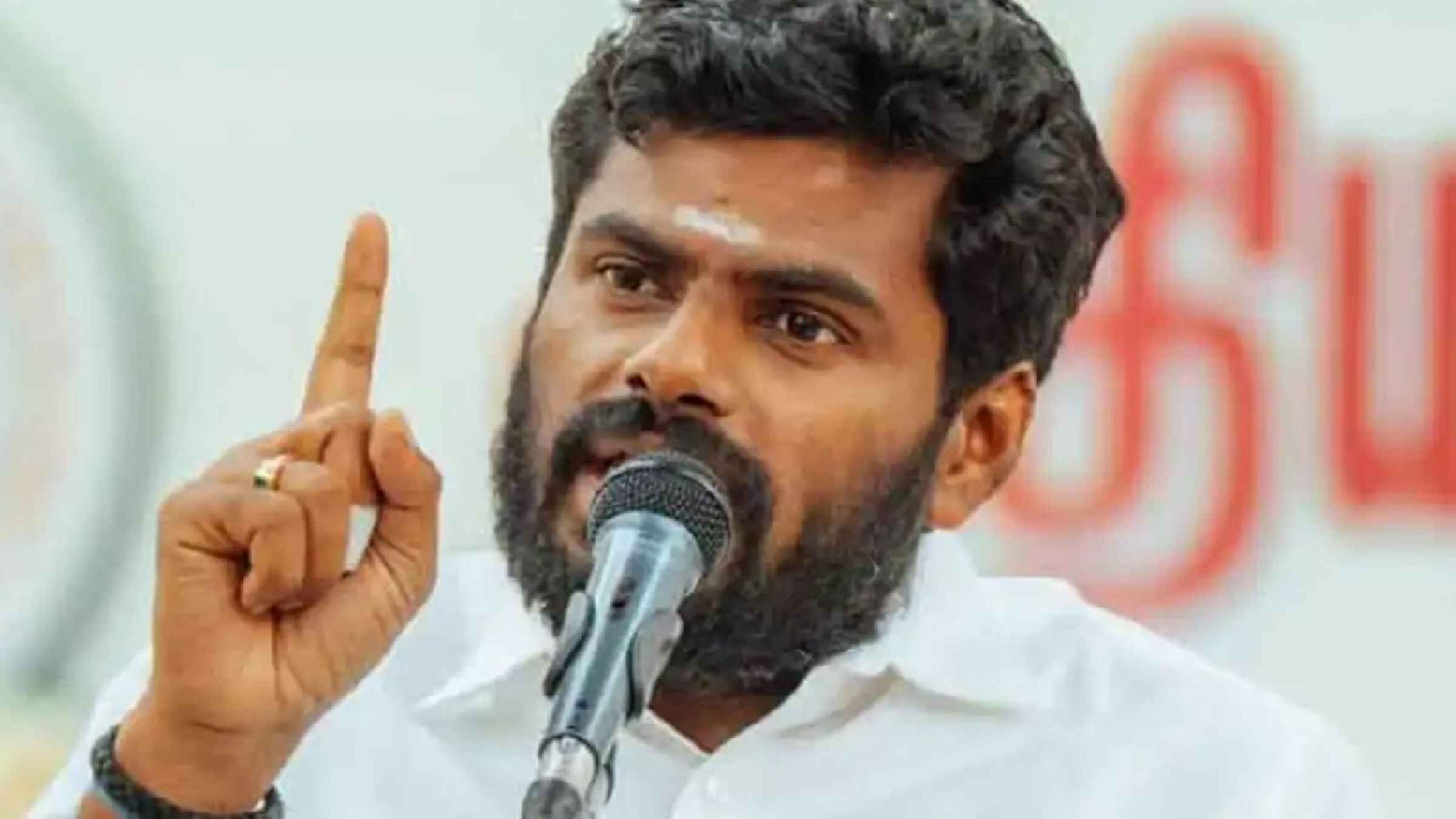 political news bjp k annamalai