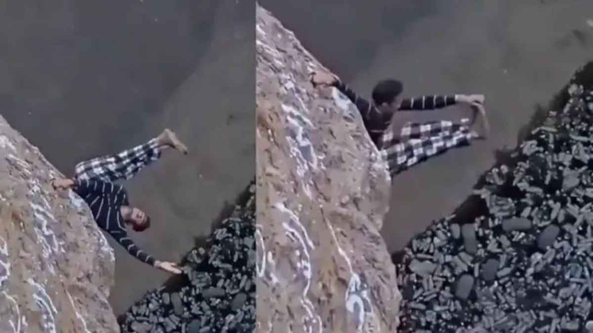 रील्स के चक्कर में गई जान: ‘स्पाइडर-मैन ऑफ यमन’ ज्वालामुखी के गहरे क्रेटर में गिरा, कैमरे में कैद हुई मौत! spider-man-of-yemen-death