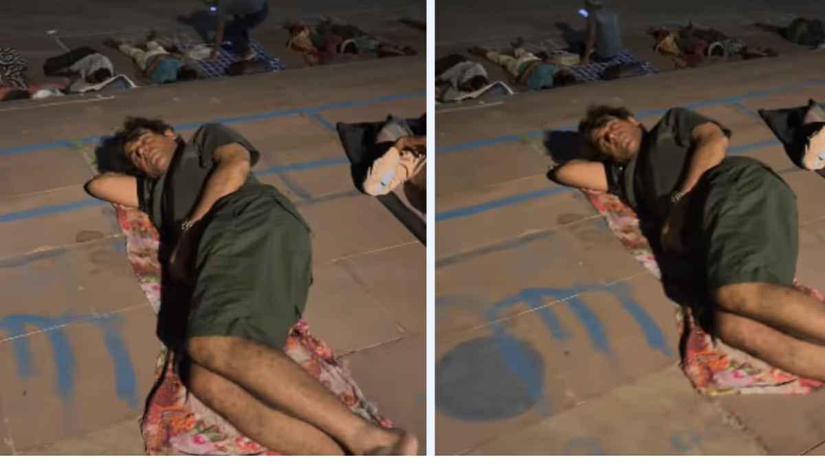 चमक-धमक छोड़ जब फुटपाथ पर सो गए सुनील ग्रोवर, सादगी देख फैंस बोले- एक ही दिल है कितनी बार जीतोगे? sunil-grover-footpath-sleep